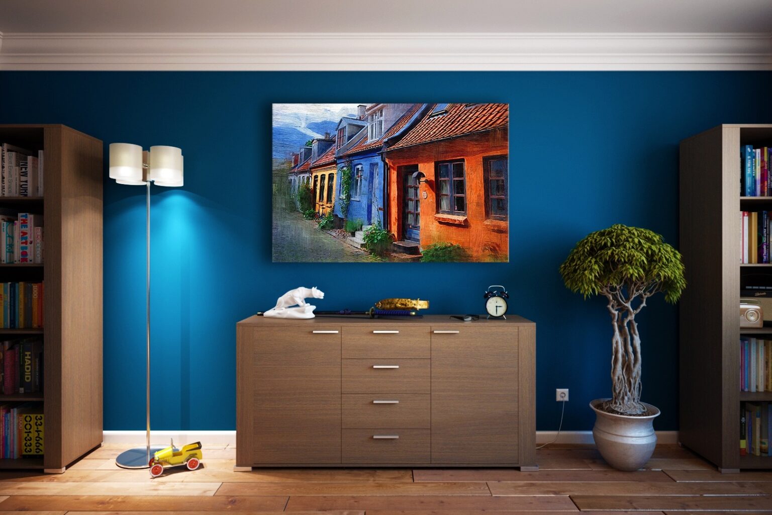 Where to Buy a Painting Ideas from the Designer WallsbyMur